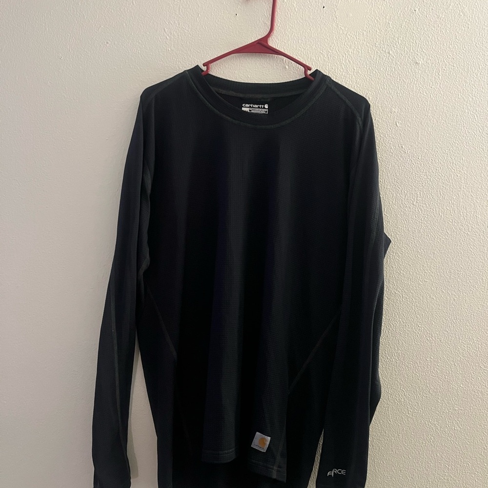 Carhartt Men's Black Long Sleeve Shirt